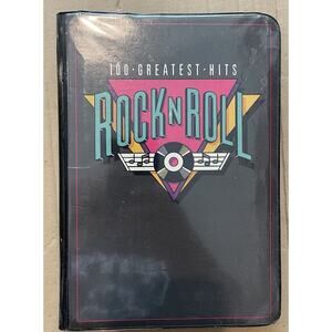 Rock And Roll 100 Greatest Hits From 1950's to 1980's Boxed Set 8 Cassettes OOP